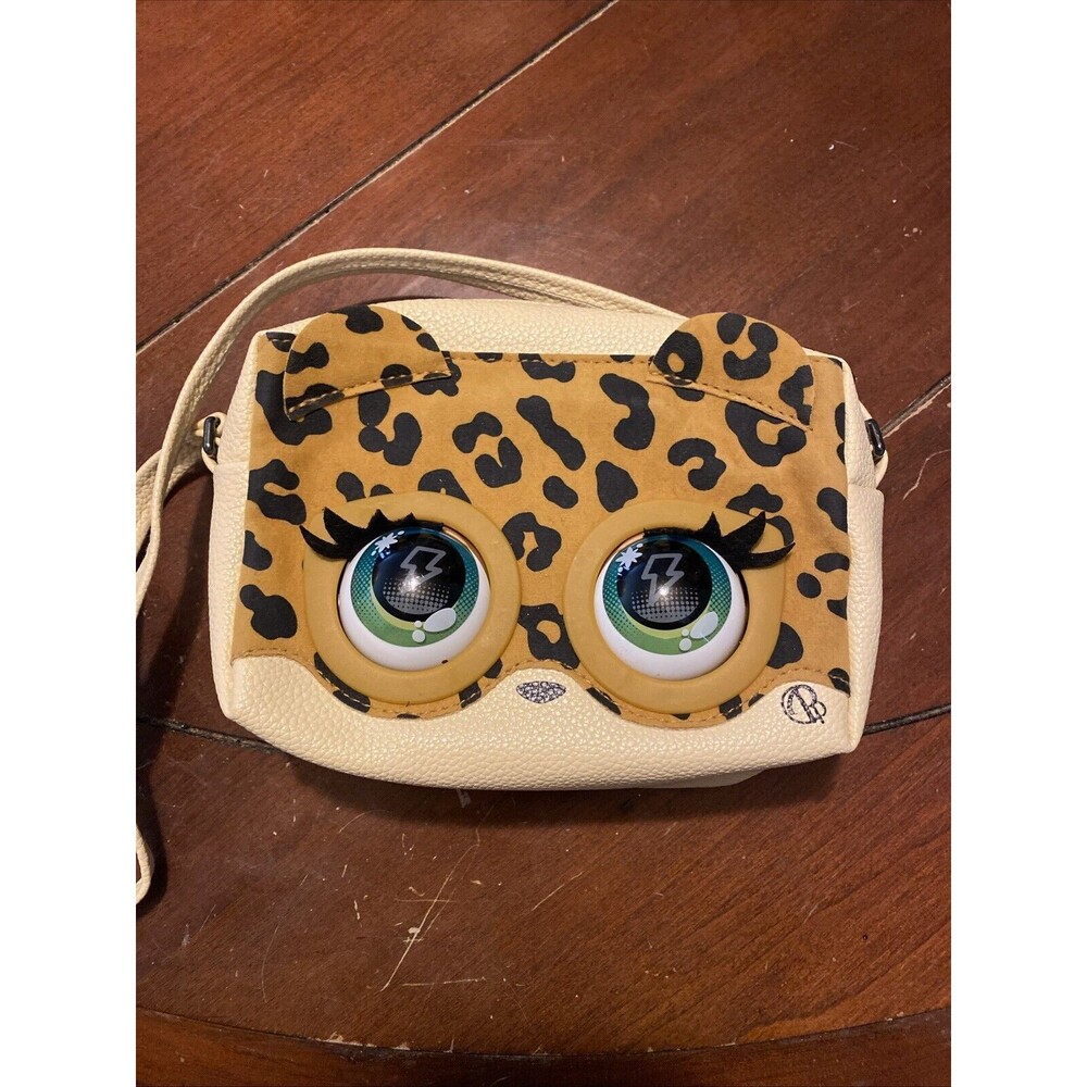 Purse Pets Leoluxe Leopard Child Girl Purse Spin Master Interact Sounds Reaction